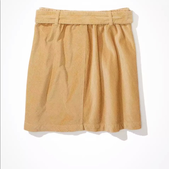 NWT AE Corduroy Belted Mini Skirt SIZE XS - Picture 5 of 10
